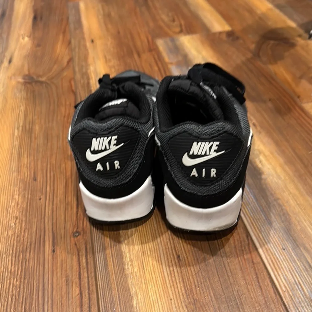 Nike Black and Gray Air Max Sneakers